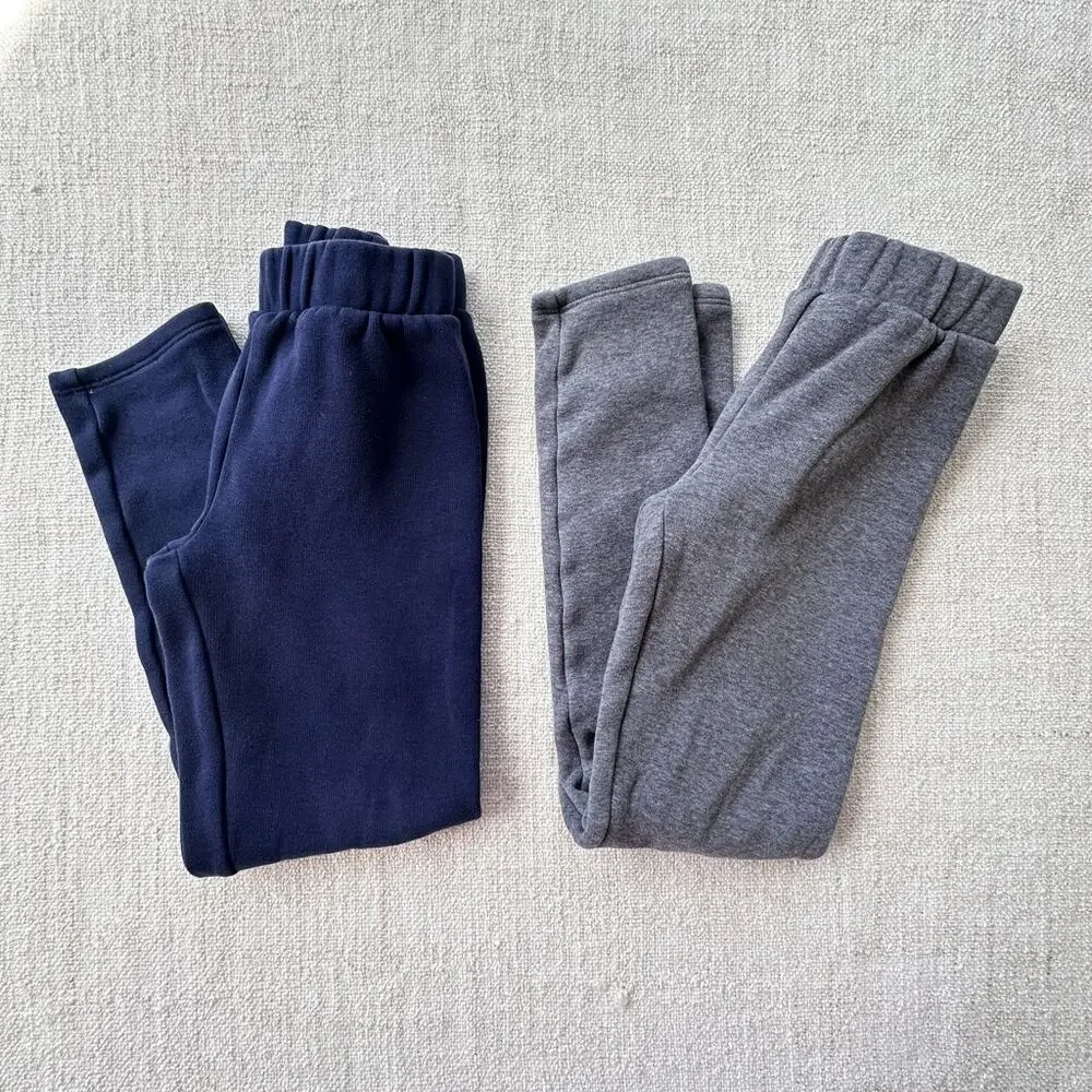 Gap Girl's Fleece Leggings Bundle GUC M/8